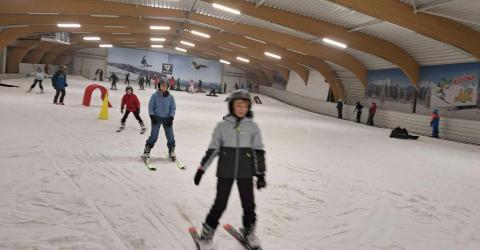 Maksimum krokus: Sneeuwpret in Ice Mountain © Gemeente Ledegem