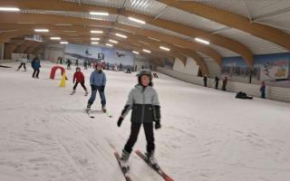 Maksimum krokus: Sneeuwpret in Ice Mountain © Gemeente Ledegem