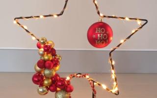 Workshop: kerstster © Sabine